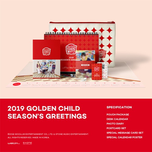 골든차일드 (GOLDEN CHILD) - 2019 골든차일드 시즌그리팅 (2019 GOLDEN CHILD SEASON’S GREETINGS)