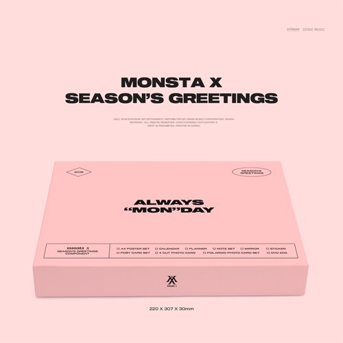 몬스타엑스 (MONSTA X) - 2019 몬스타엑스 시즌그리팅 (2019 MONSTA X SEASON’S GREETINGS)