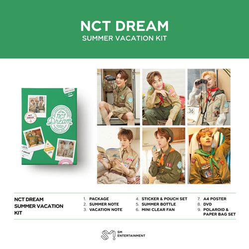NCT DREAM(엔시티 드림) - 2019 NCT DREAM SUMMER VACATION KIT