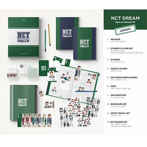 NCT 드림(엔시티 드림) - 2019 NCT DREAM Back to School Kit