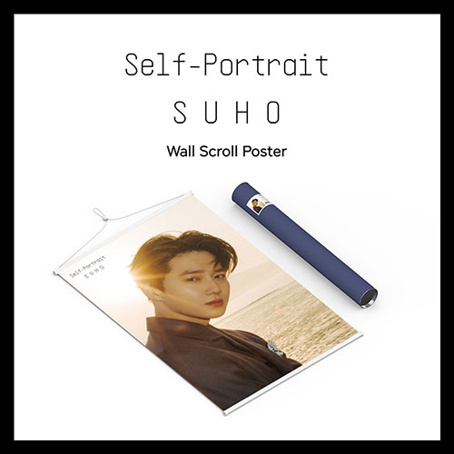 수호 (SUHO) - 자화상 월스크롤 포스터 (Self-Portrait Wall Scroll Poster)